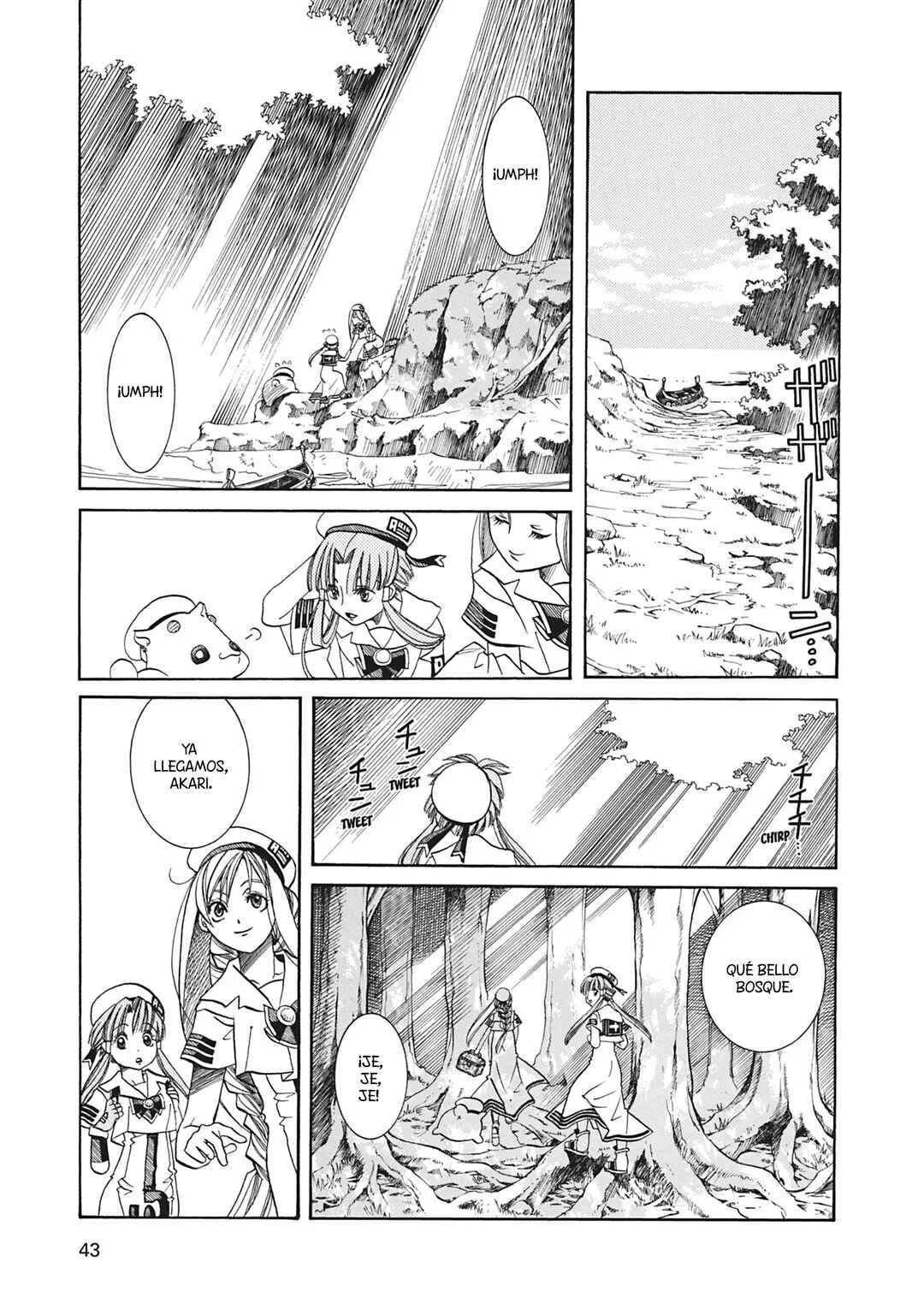 ARIA The MASTERPIECE Capítulo 22: Bajo los Cerezos en Flor - Page 6