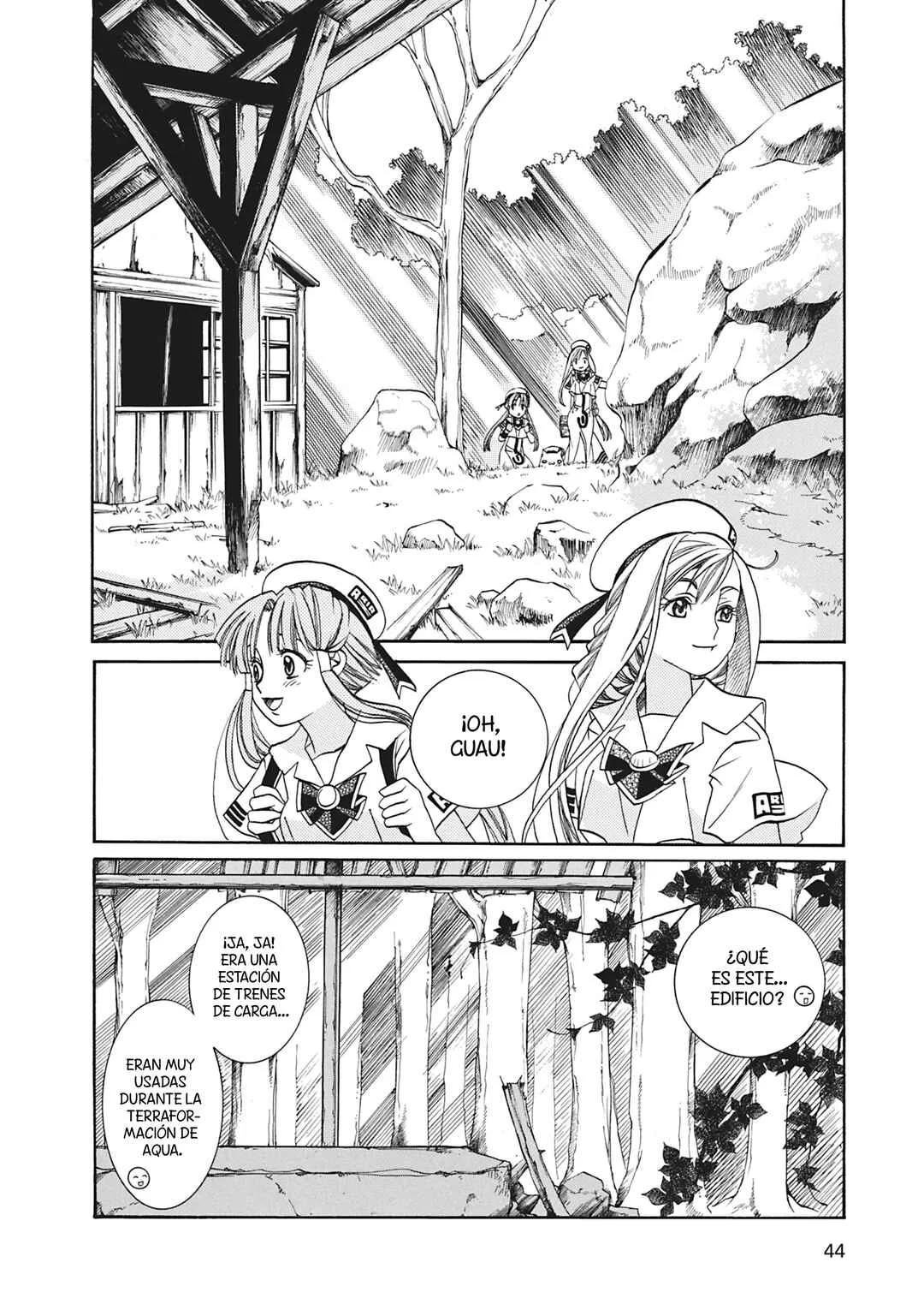 ARIA The MASTERPIECE Capítulo 22: Bajo los Cerezos en Flor - Page 7