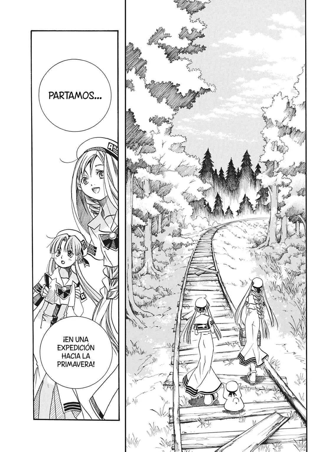 ARIA The MASTERPIECE Capítulo 22: Bajo los Cerezos en Flor - Page 9
