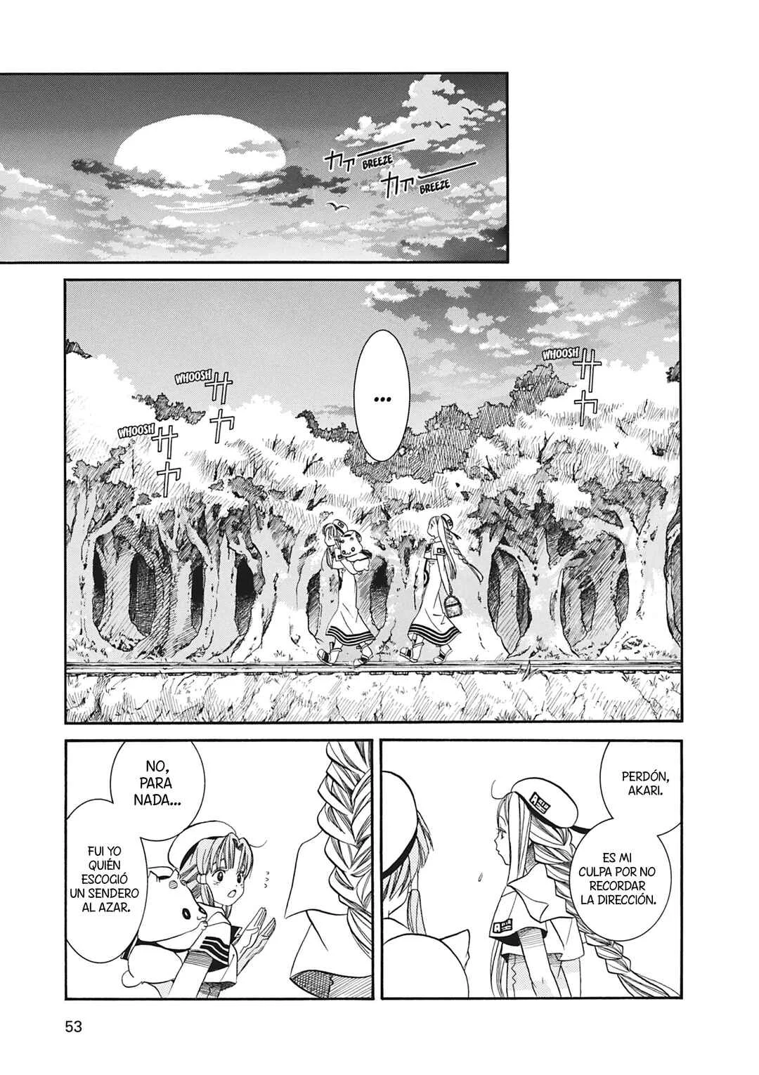 ARIA The MASTERPIECE Capítulo 22: Bajo los Cerezos en Flor - Page 15