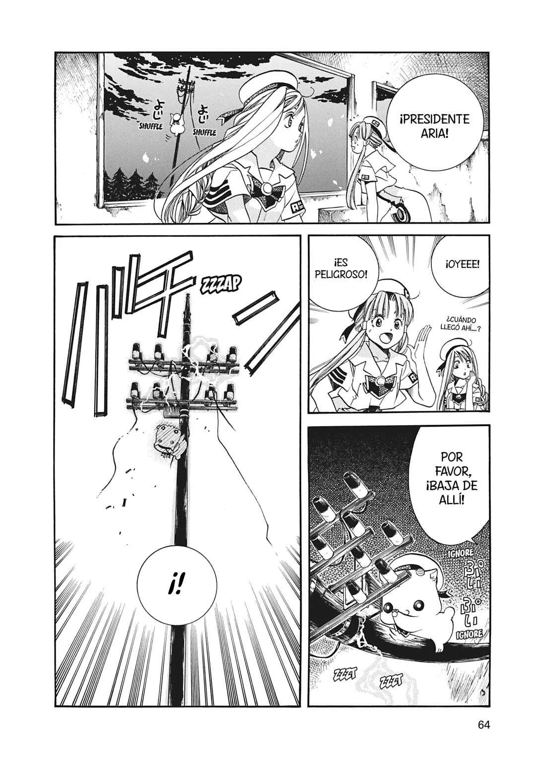 ARIA The MASTERPIECE Capítulo 22: Bajo los Cerezos en Flor - Page 25