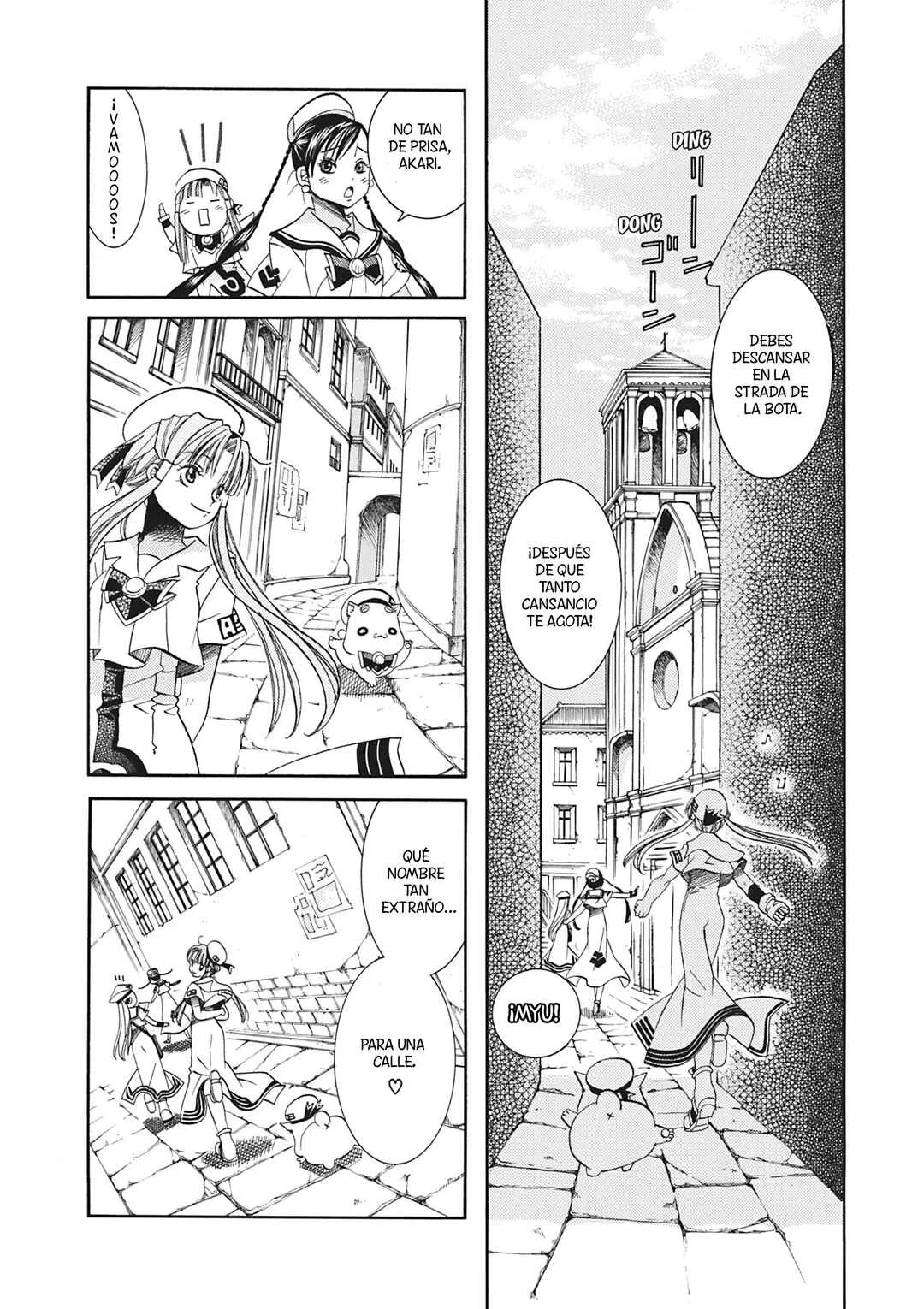 ARIA The MASTERPIECE Capítulo 23: Tesoro de la Ciudad - Page 8
