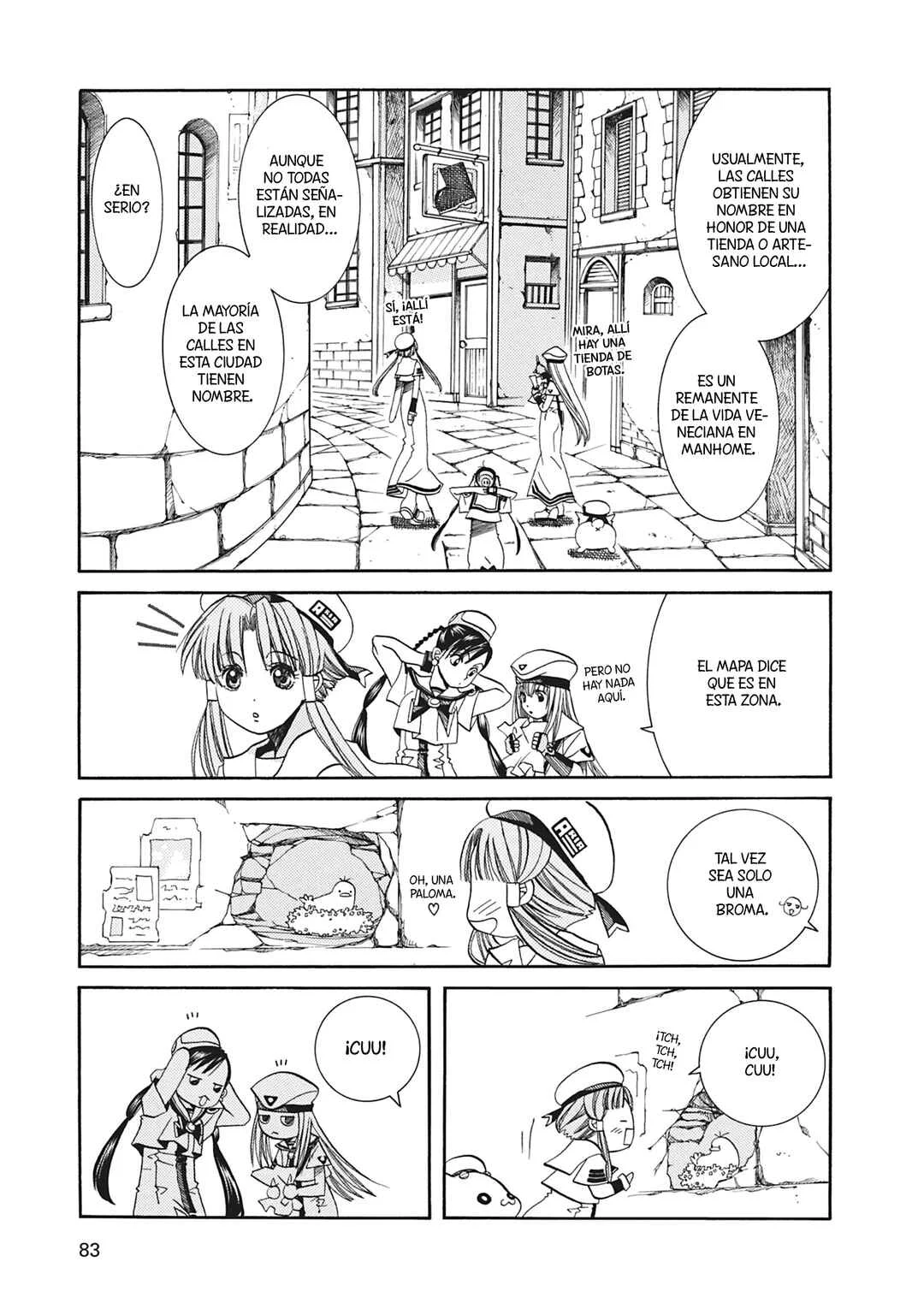ARIA The MASTERPIECE Capítulo 23: Tesoro de la Ciudad - Page 9