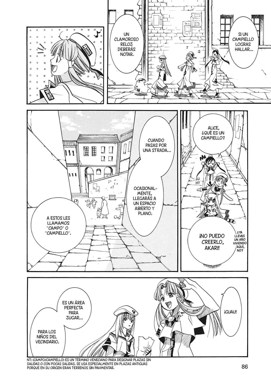 ARIA The MASTERPIECE Capítulo 23: Tesoro de la Ciudad - Page 12