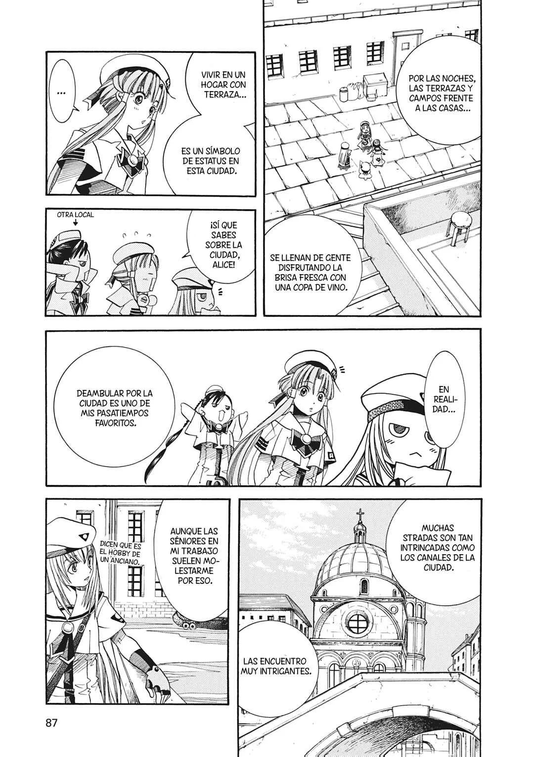 ARIA The MASTERPIECE Capítulo 23: Tesoro de la Ciudad - Page 13