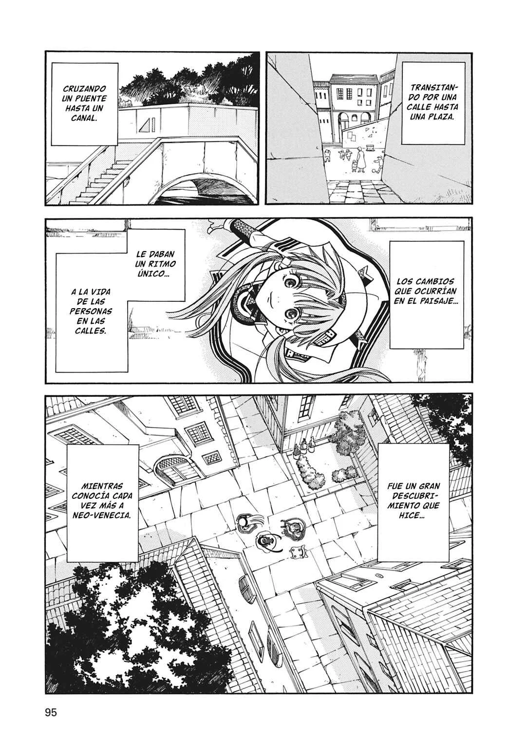 ARIA The MASTERPIECE Capítulo 23: Tesoro de la Ciudad - Page 21