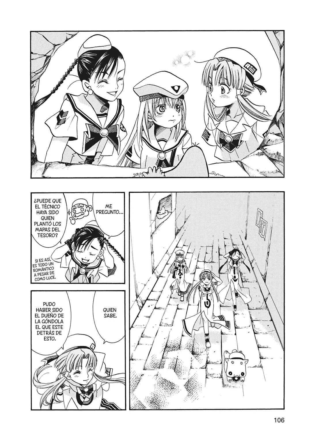 ARIA The MASTERPIECE Capítulo 23: Tesoro de la Ciudad - Page 31