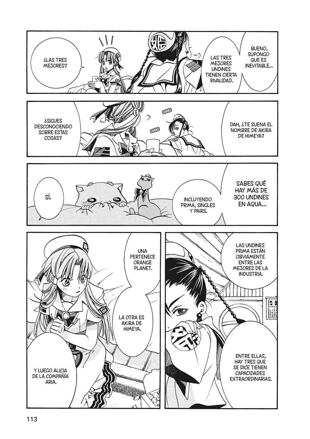 ARIA The MASTERPIECE Capítulo 24: Tres Grandes Hadas - Page 4