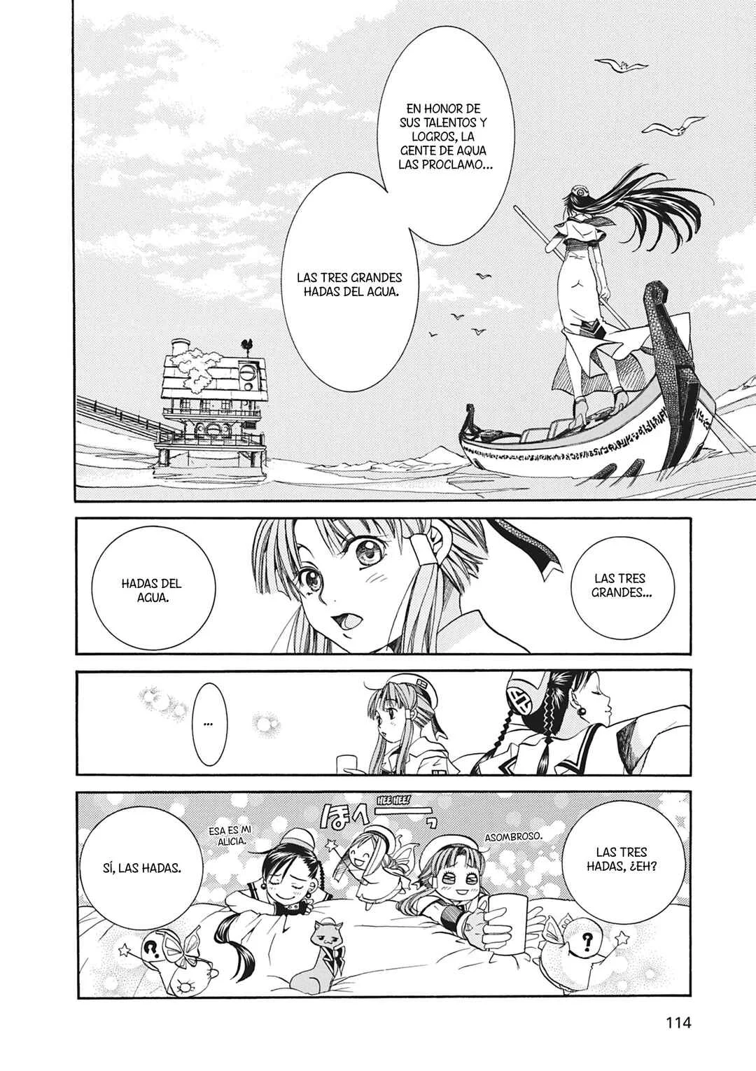 ARIA The MASTERPIECE Capítulo 24: Tres Grandes Hadas - Page 5