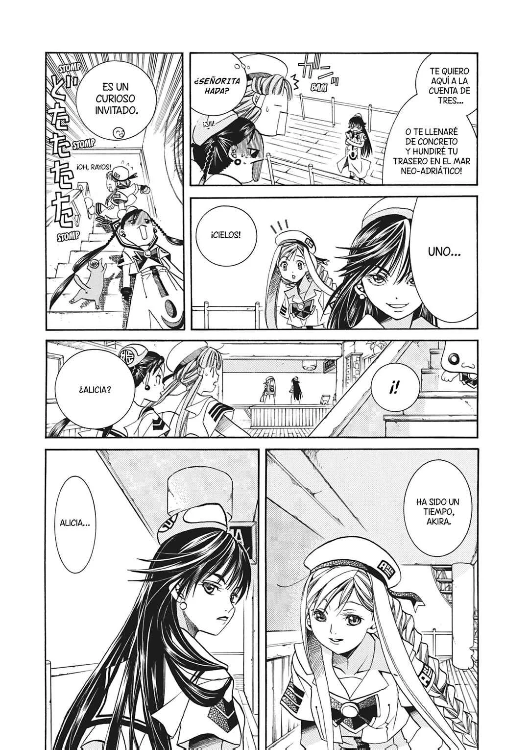 ARIA The MASTERPIECE Capítulo 24: Tres Grandes Hadas - Page 8