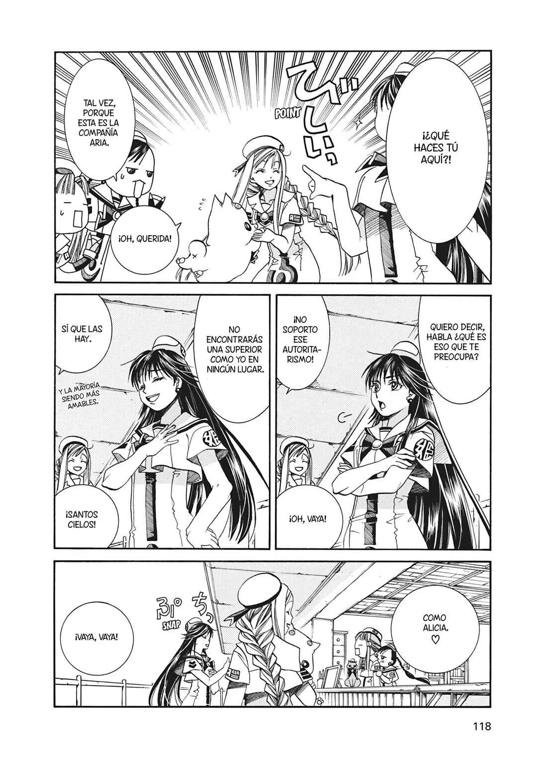 ARIA The MASTERPIECE Capítulo 24: Tres Grandes Hadas - Page 9
