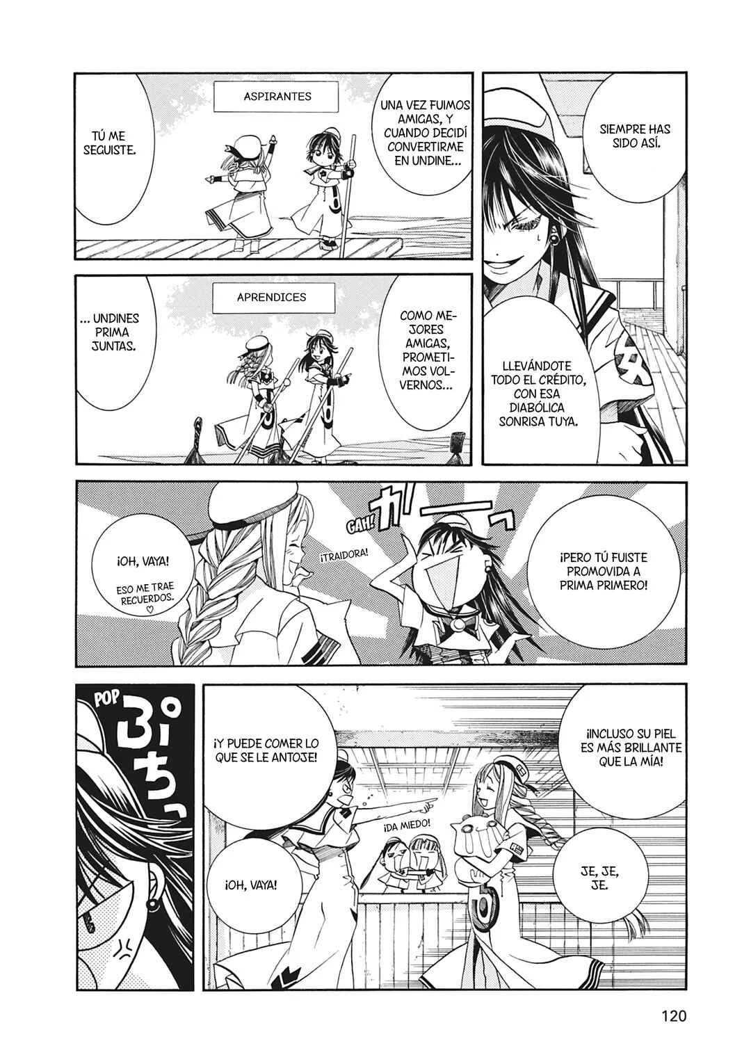 ARIA The MASTERPIECE Capítulo 24: Tres Grandes Hadas - Page 11
