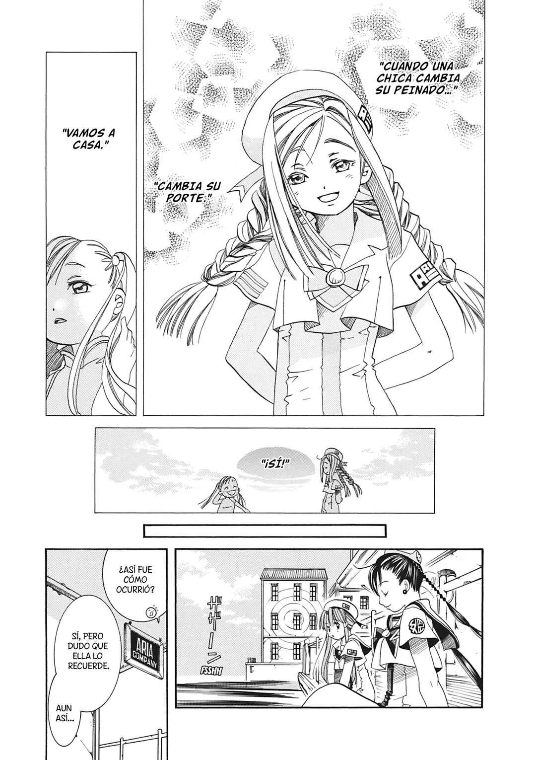 ARIA The MASTERPIECE Capítulo 24: Tres Grandes Hadas - Page 16