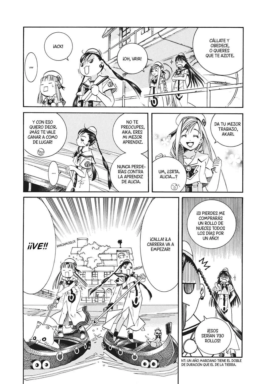 ARIA The MASTERPIECE Capítulo 24: Tres Grandes Hadas - Page 20