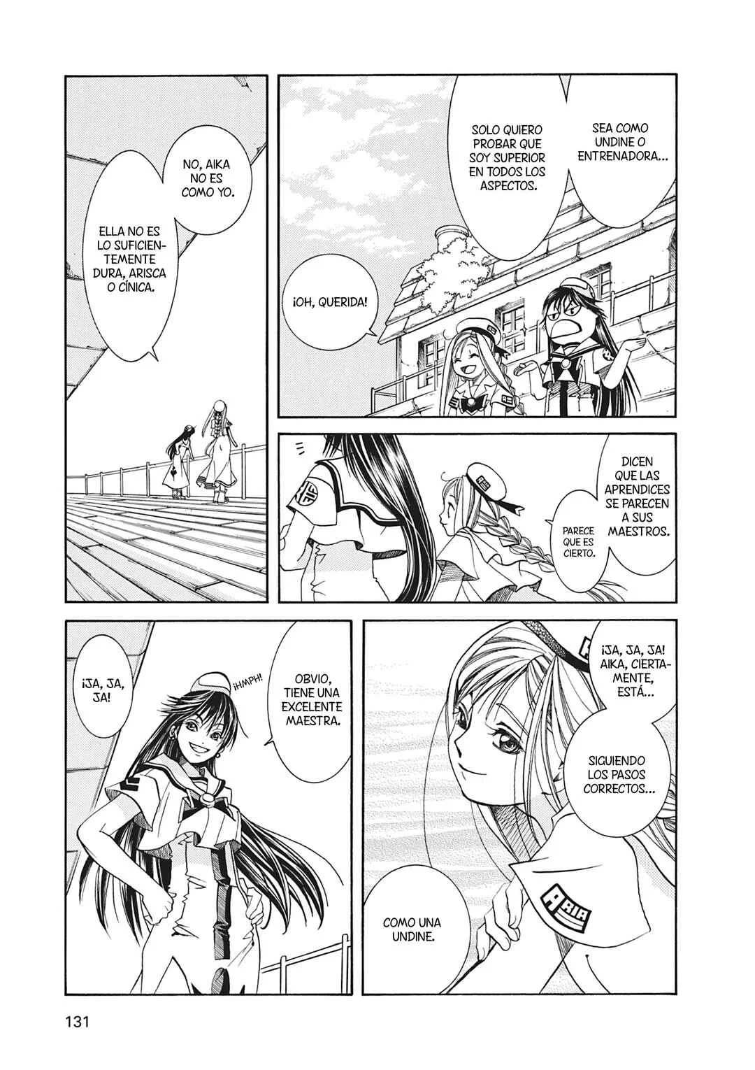 ARIA The MASTERPIECE Capítulo 24: Tres Grandes Hadas - Page 22