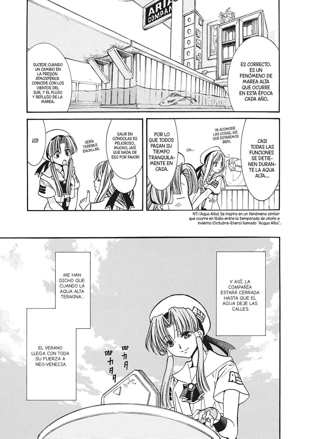 ARIA The MASTERPIECE Capítulo 3: La Ciudad Sumergida - Page 3
