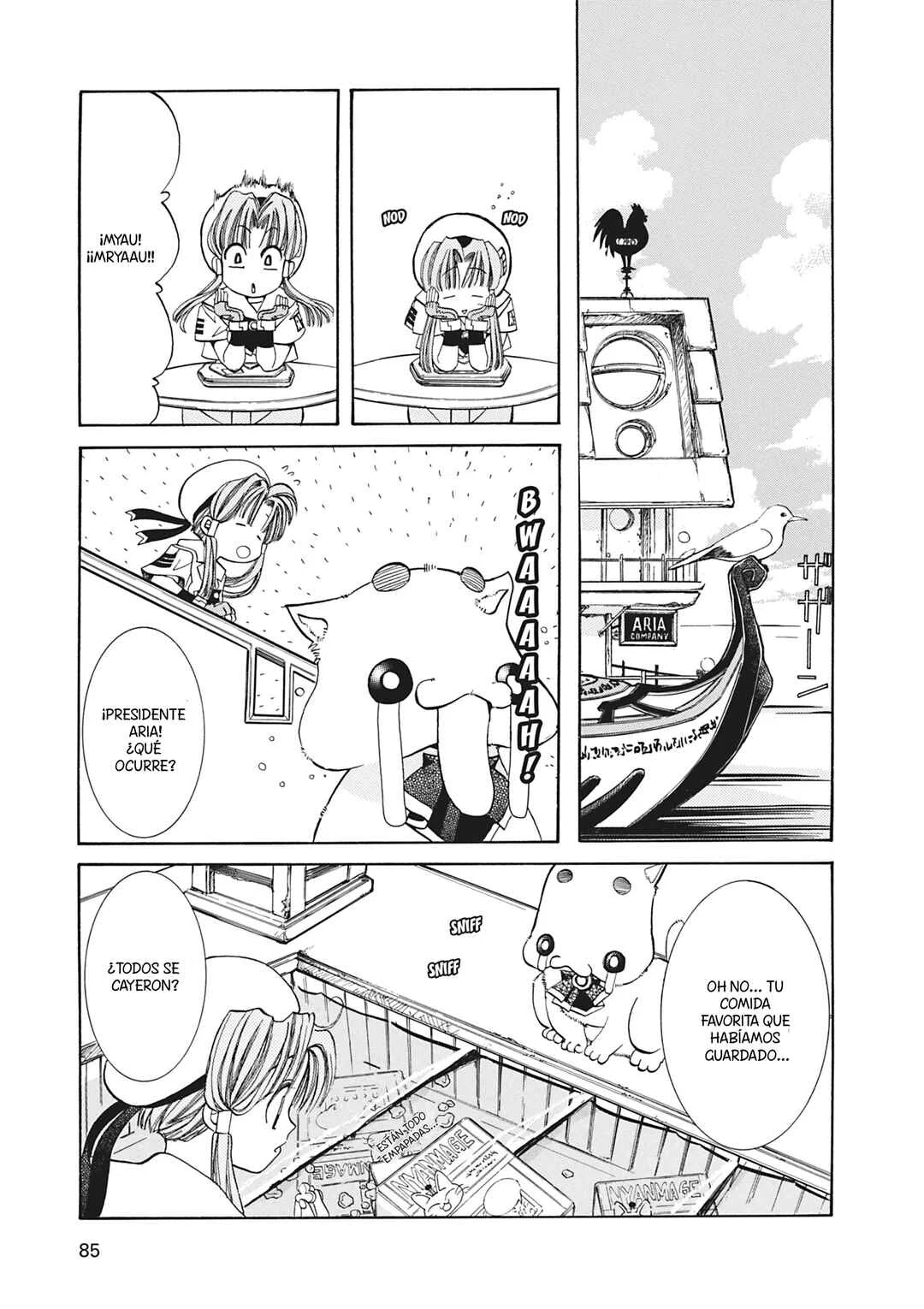 ARIA The MASTERPIECE Capítulo 3: La Ciudad Sumergida - Page 5