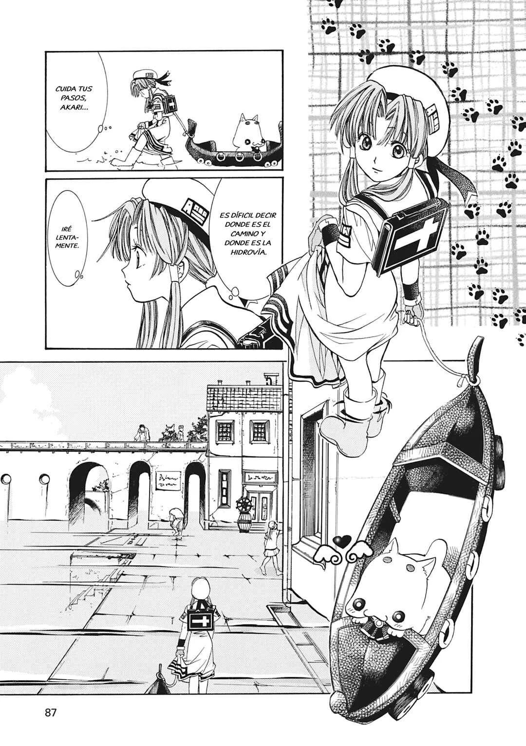 ARIA The MASTERPIECE Capítulo 3: La Ciudad Sumergida - Page 7