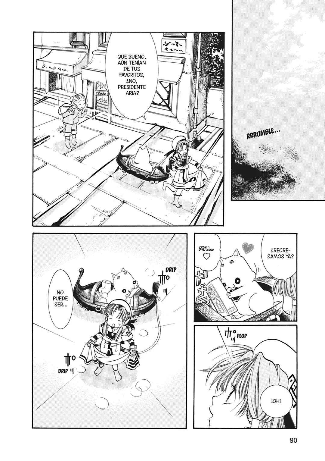ARIA The MASTERPIECE Capítulo 3: La Ciudad Sumergida - Page 10