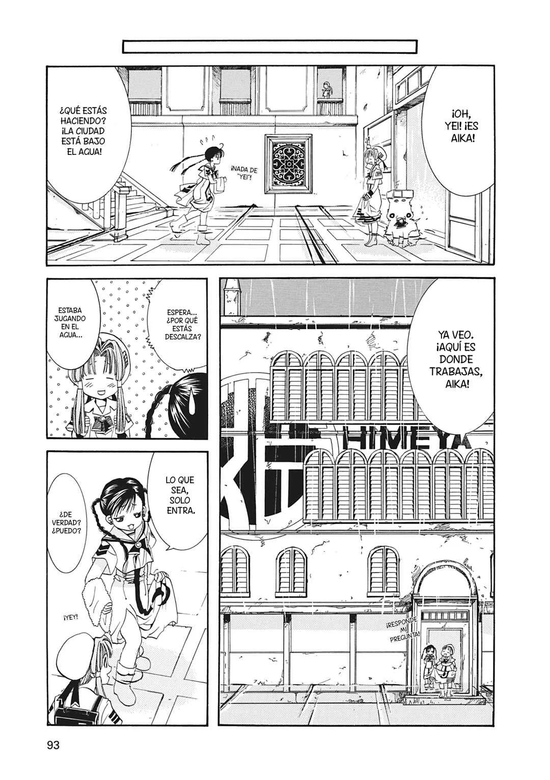 ARIA The MASTERPIECE Capítulo 3: La Ciudad Sumergida - Page 13