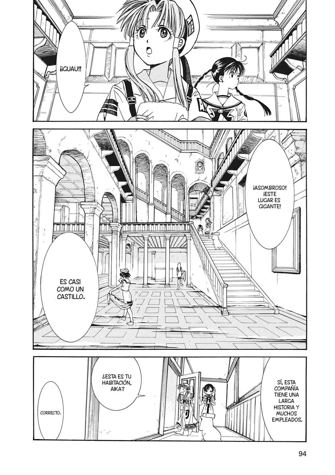 ARIA The MASTERPIECE Capítulo 3: La Ciudad Sumergida - Page 14