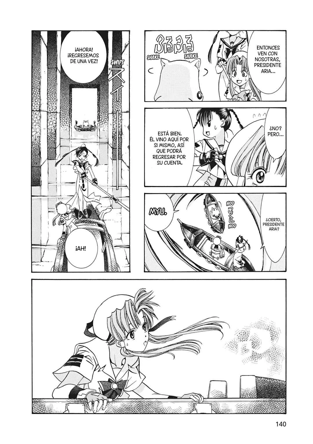 ARIA The MASTERPIECE Capítulo 4: El Reino de los Gatos - Page 25