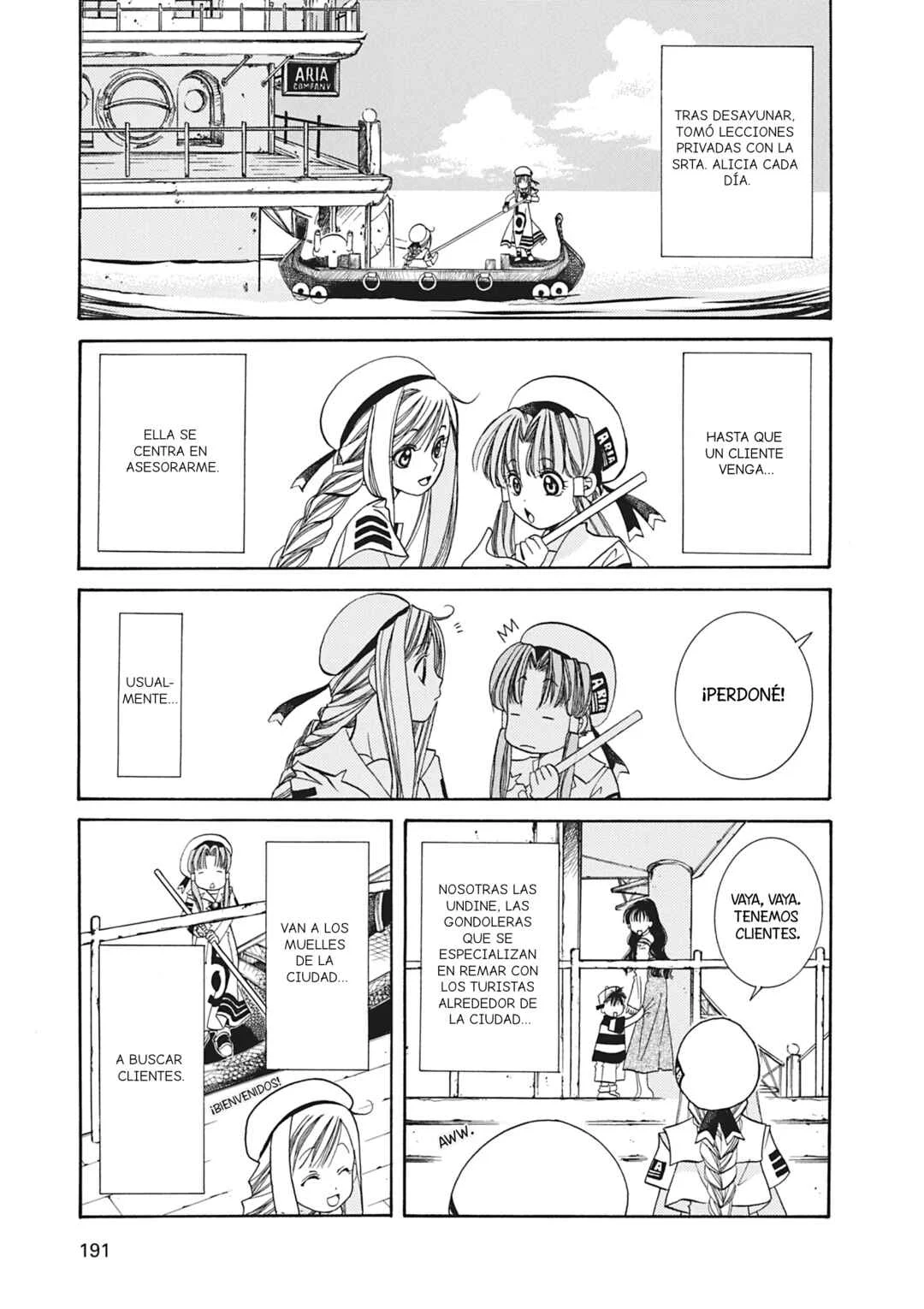 ARIA The MASTERPIECE Capítulo 6: Mi Primer Cliente - Page 5
