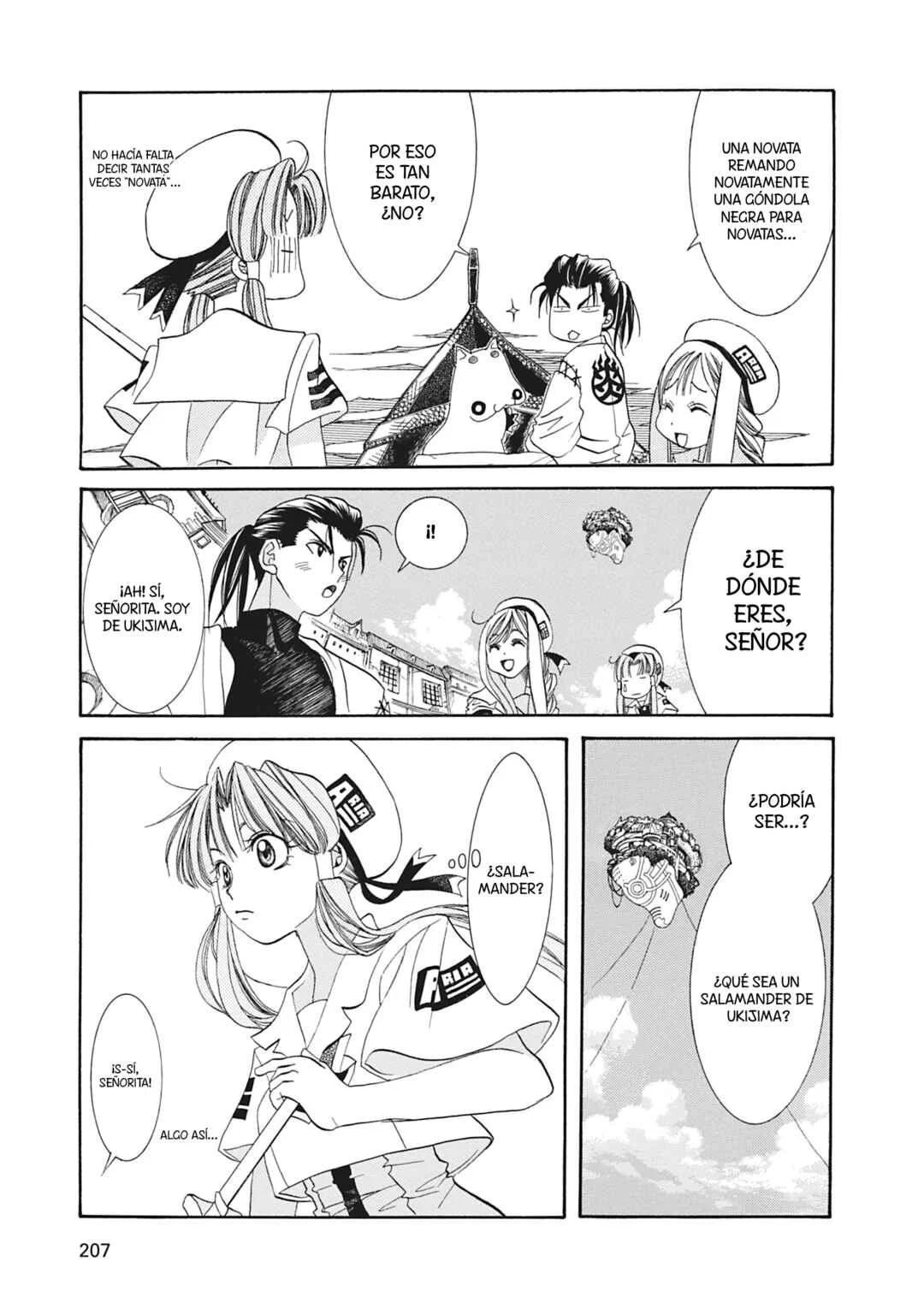 ARIA The MASTERPIECE Capítulo 6: Mi Primer Cliente - Page 21