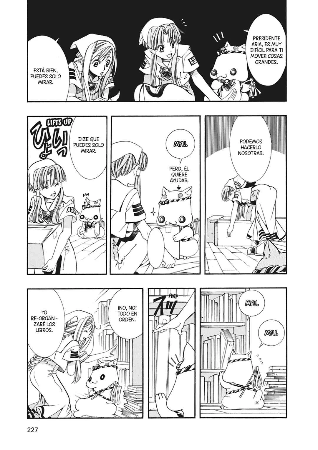 ARIA The MASTERPIECE Capítulo 7: Es Duro Ser Presidente - Page 5