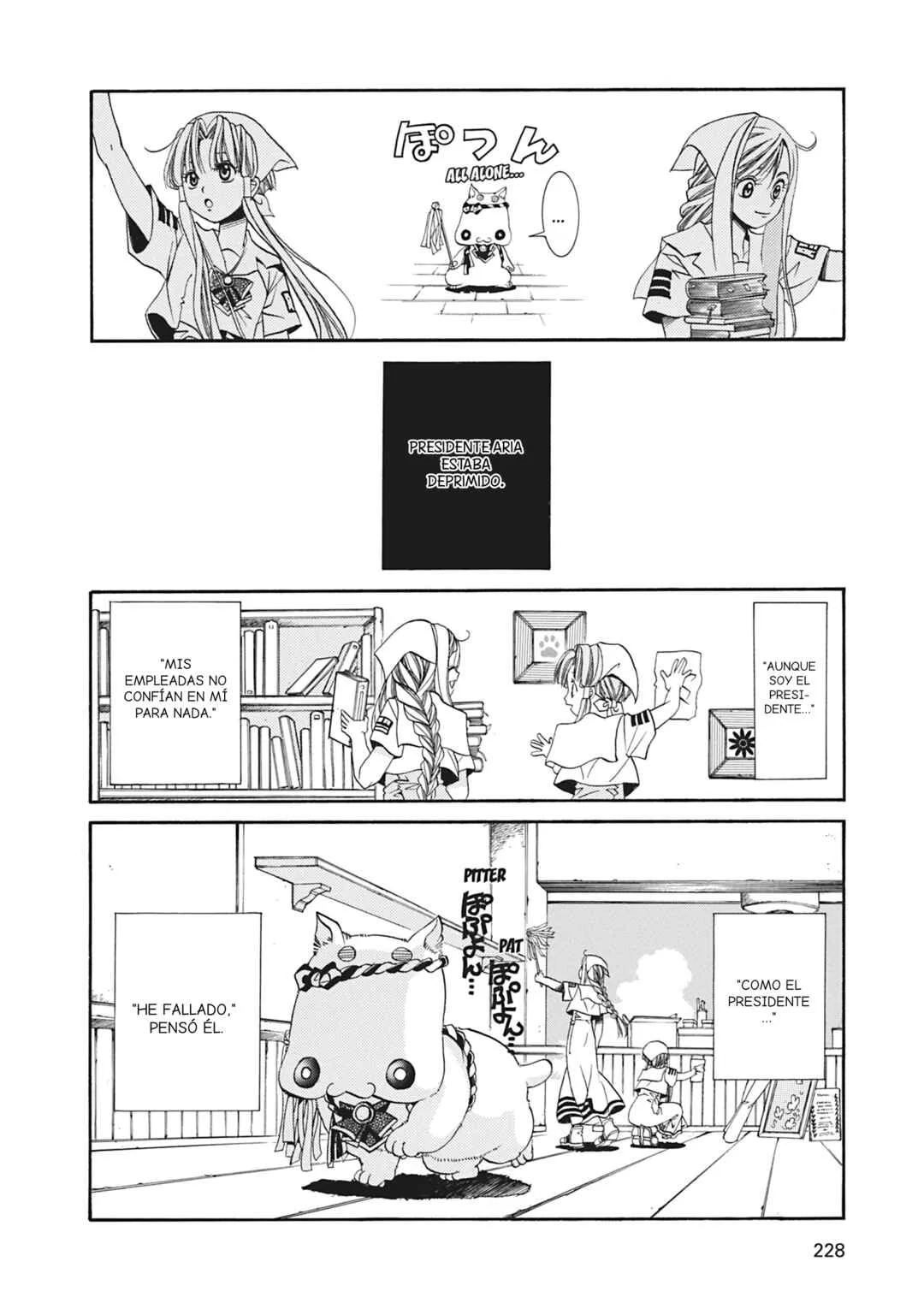 ARIA The MASTERPIECE Capítulo 7: Es Duro Ser Presidente - Page 6