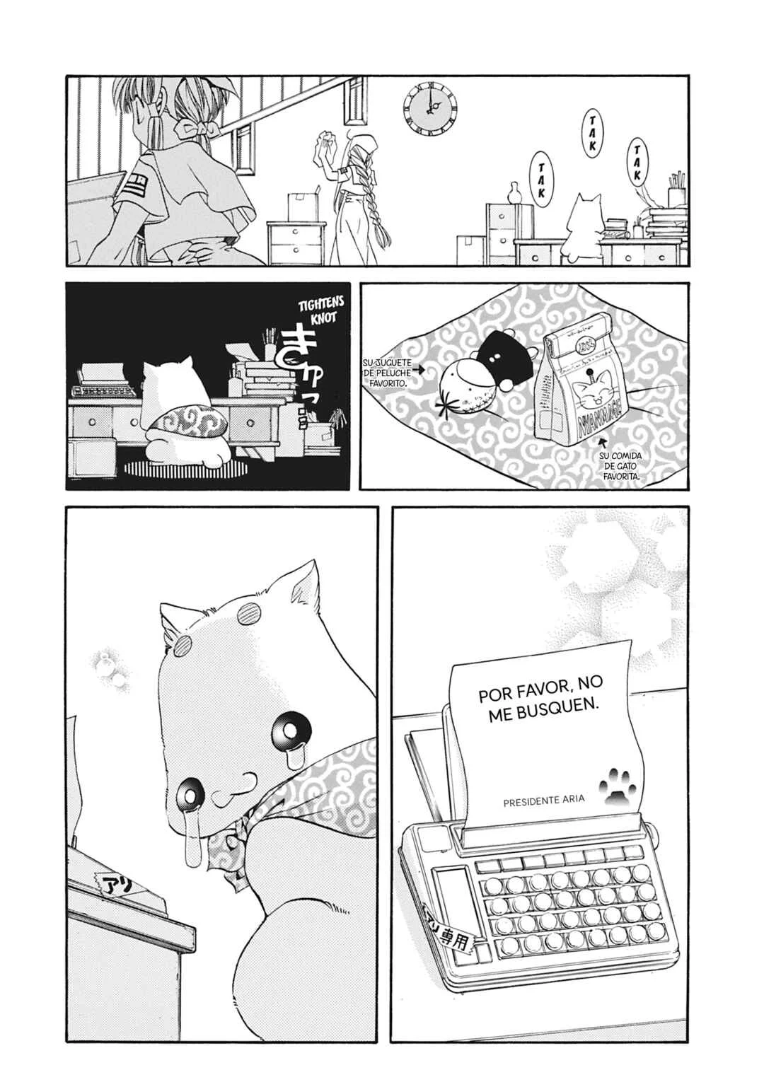 ARIA The MASTERPIECE Capítulo 7: Es Duro Ser Presidente - Page 7