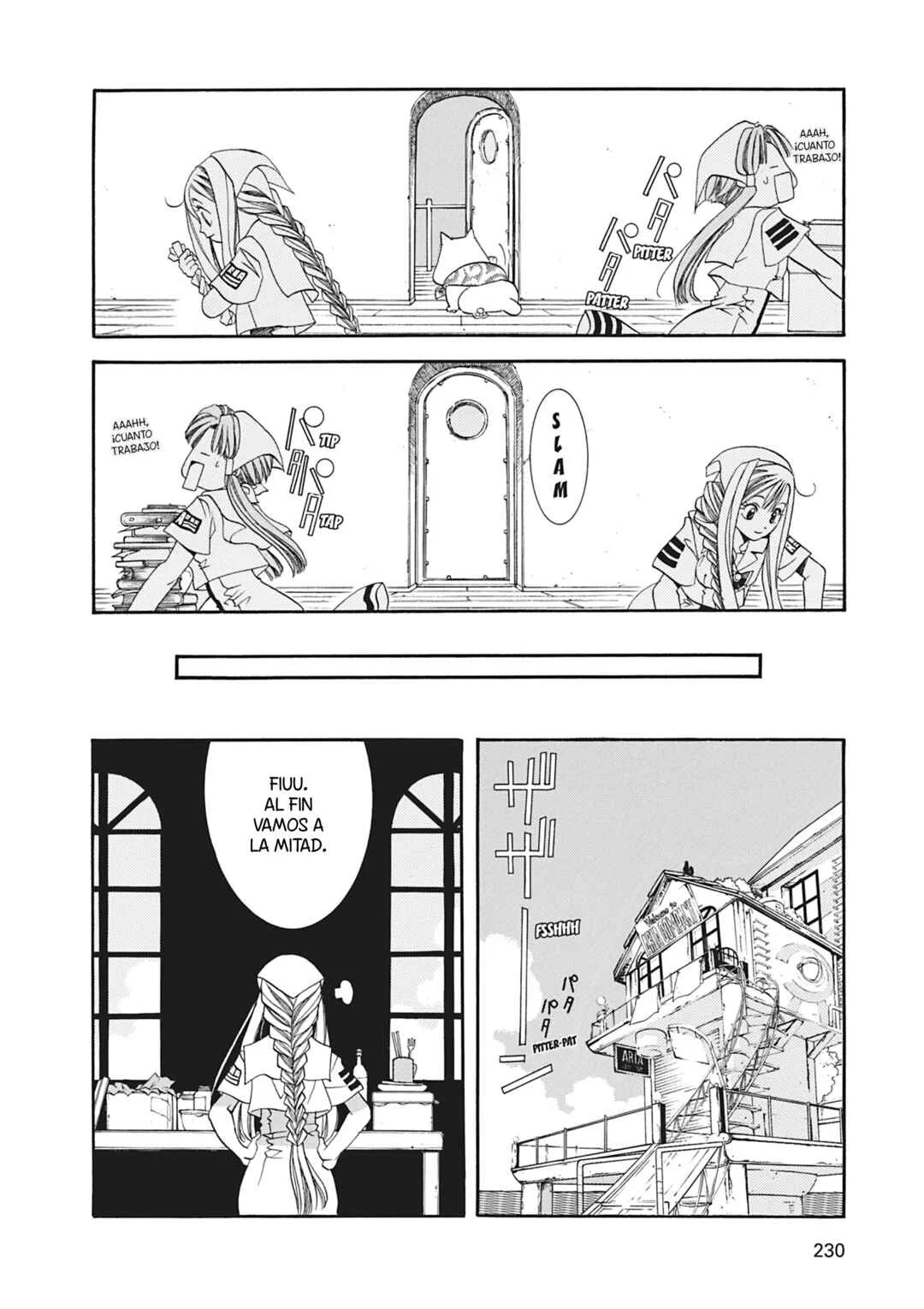 ARIA The MASTERPIECE Capítulo 7: Es Duro Ser Presidente - Page 8