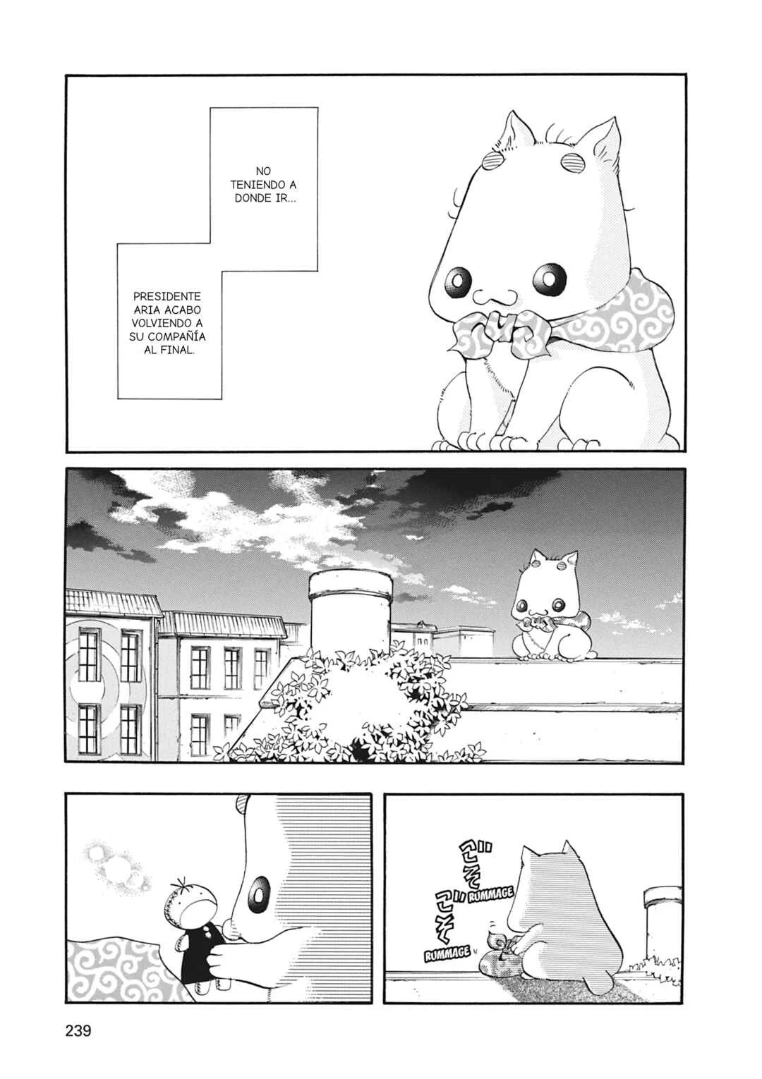 ARIA The MASTERPIECE Capítulo 7: Es Duro Ser Presidente - Page 17