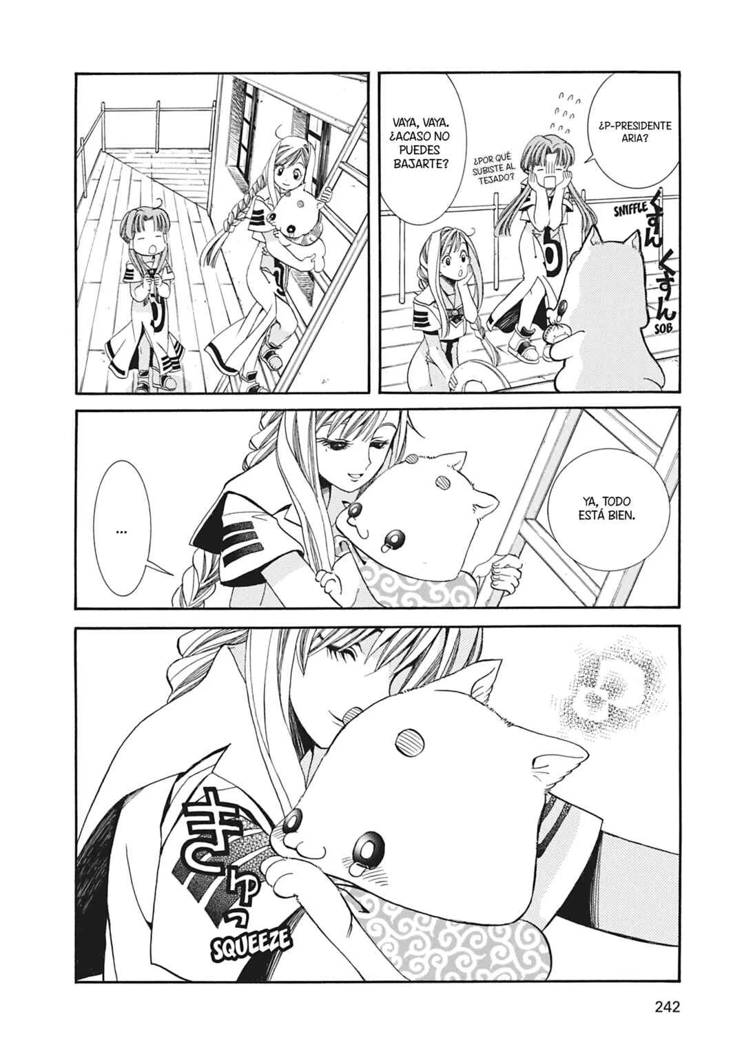 ARIA The MASTERPIECE Capítulo 7: Es Duro Ser Presidente - Page 20