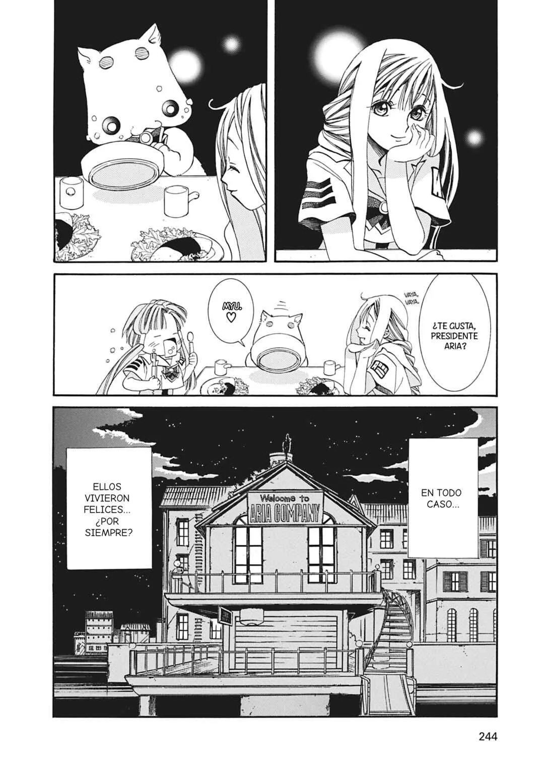ARIA The MASTERPIECE Capítulo 7: Es Duro Ser Presidente - Page 22
