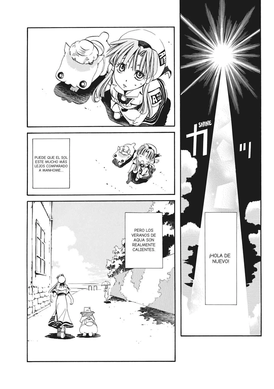 ARIA The MASTERPIECE Capítulo 8: Campanas de Luz Nocturna - Page 1