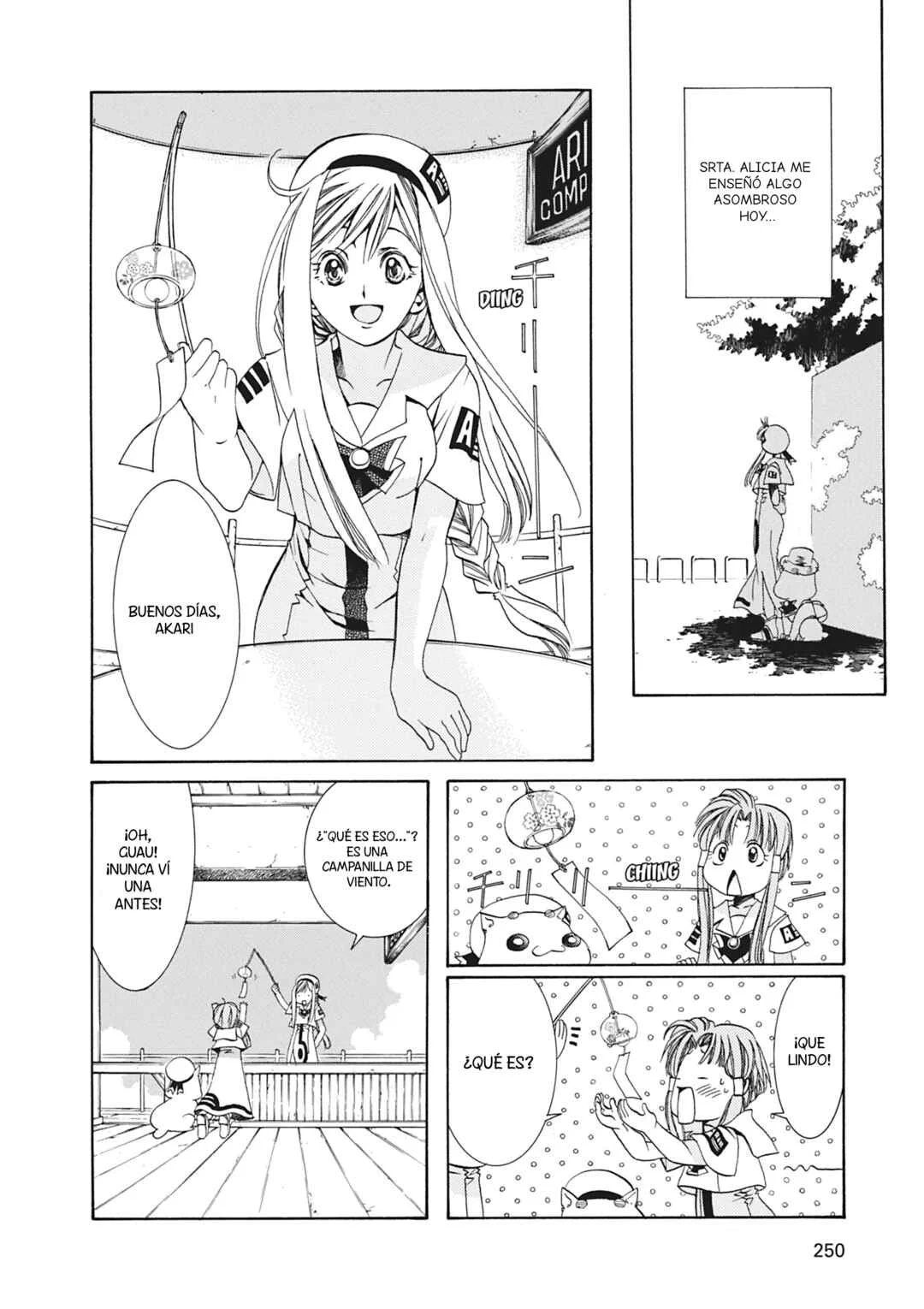ARIA The MASTERPIECE Capítulo 8: Campanas de Luz Nocturna - Page 3