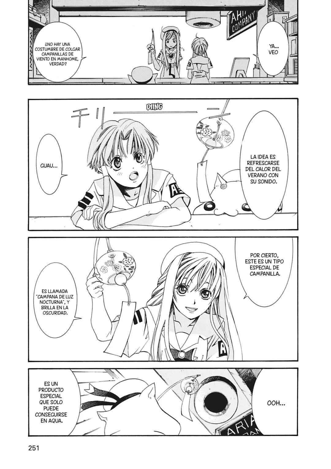 ARIA The MASTERPIECE Capítulo 8: Campanas de Luz Nocturna - Page 4