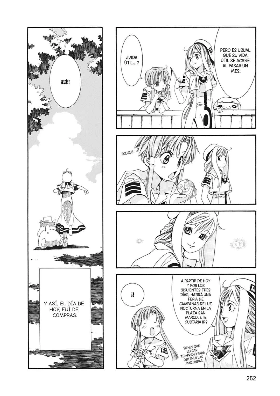 ARIA The MASTERPIECE Capítulo 8: Campanas de Luz Nocturna - Page 5