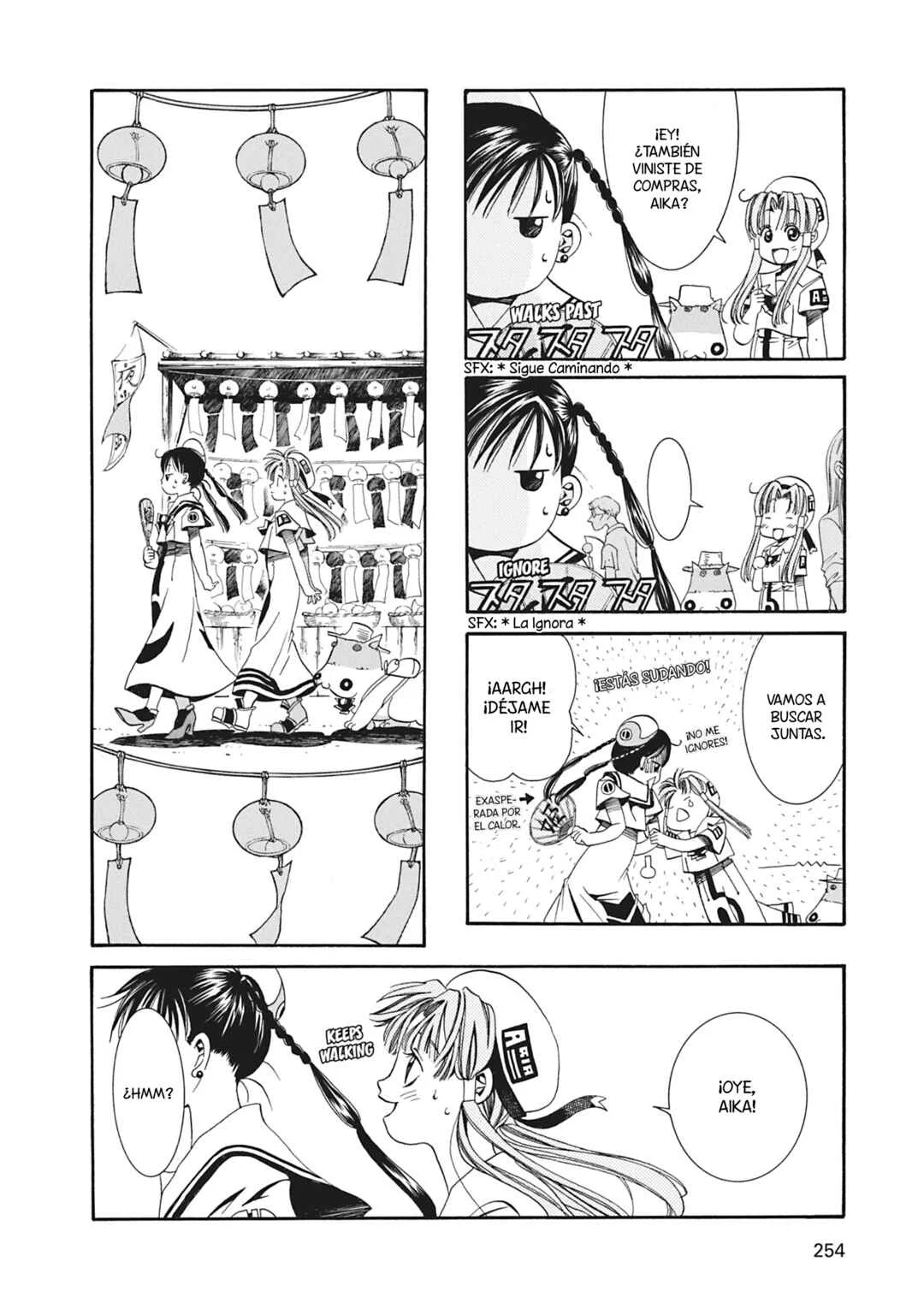 ARIA The MASTERPIECE Capítulo 8: Campanas de Luz Nocturna - Page 7