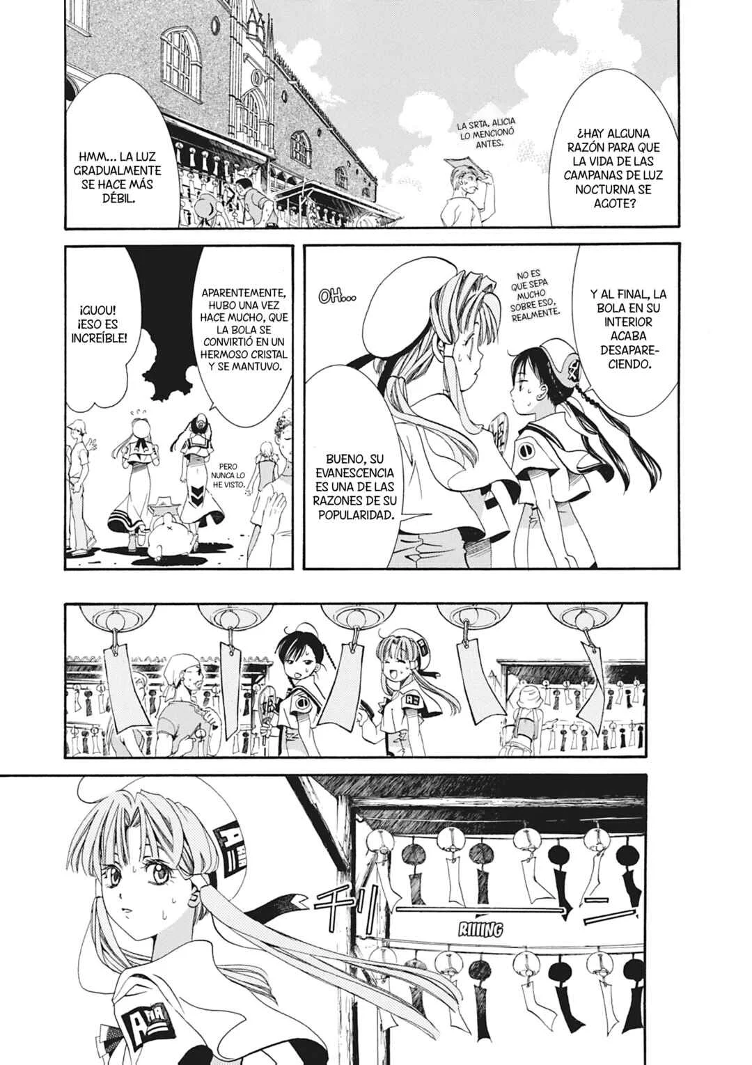 ARIA The MASTERPIECE Capítulo 8: Campanas de Luz Nocturna - Page 8