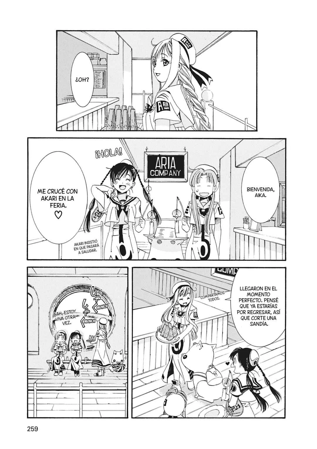 ARIA The MASTERPIECE Capítulo 8: Campanas de Luz Nocturna - Page 12