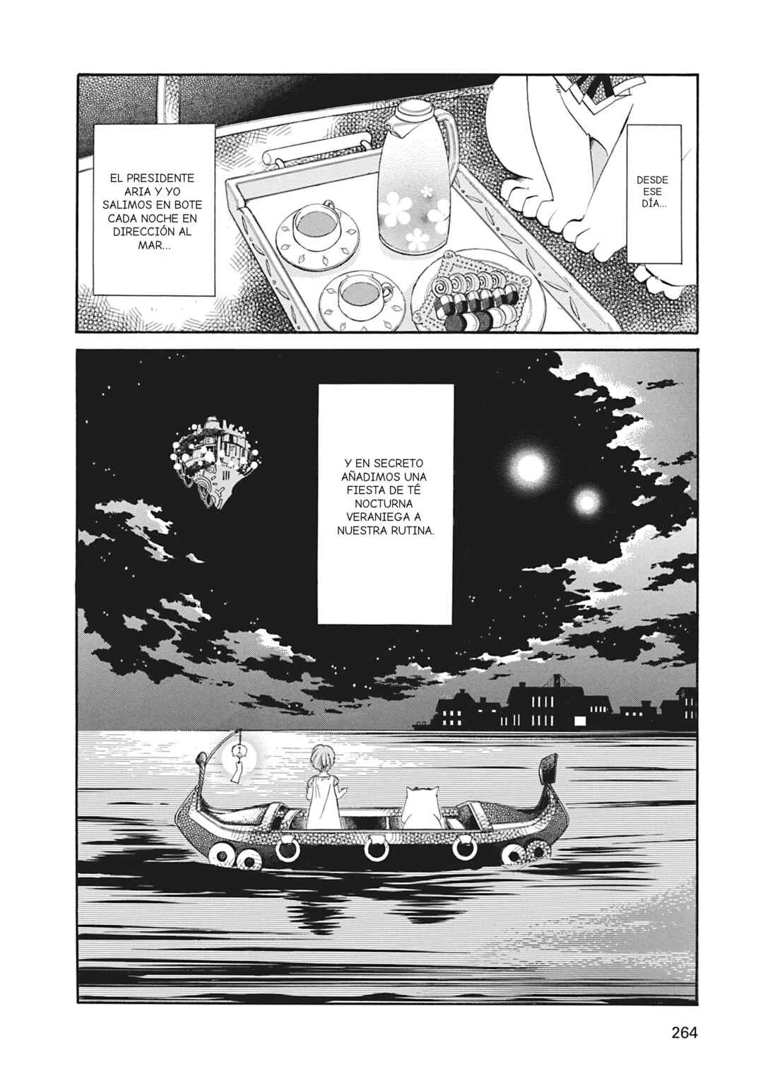 ARIA The MASTERPIECE Capítulo 8: Campanas de Luz Nocturna - Page 17