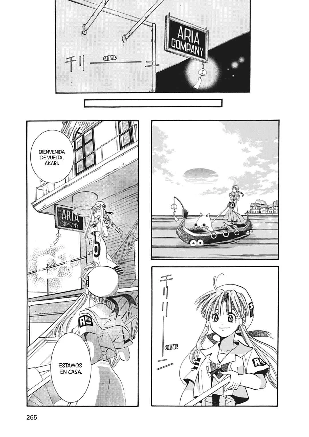 ARIA The MASTERPIECE Capítulo 8: Campanas de Luz Nocturna - Page 18