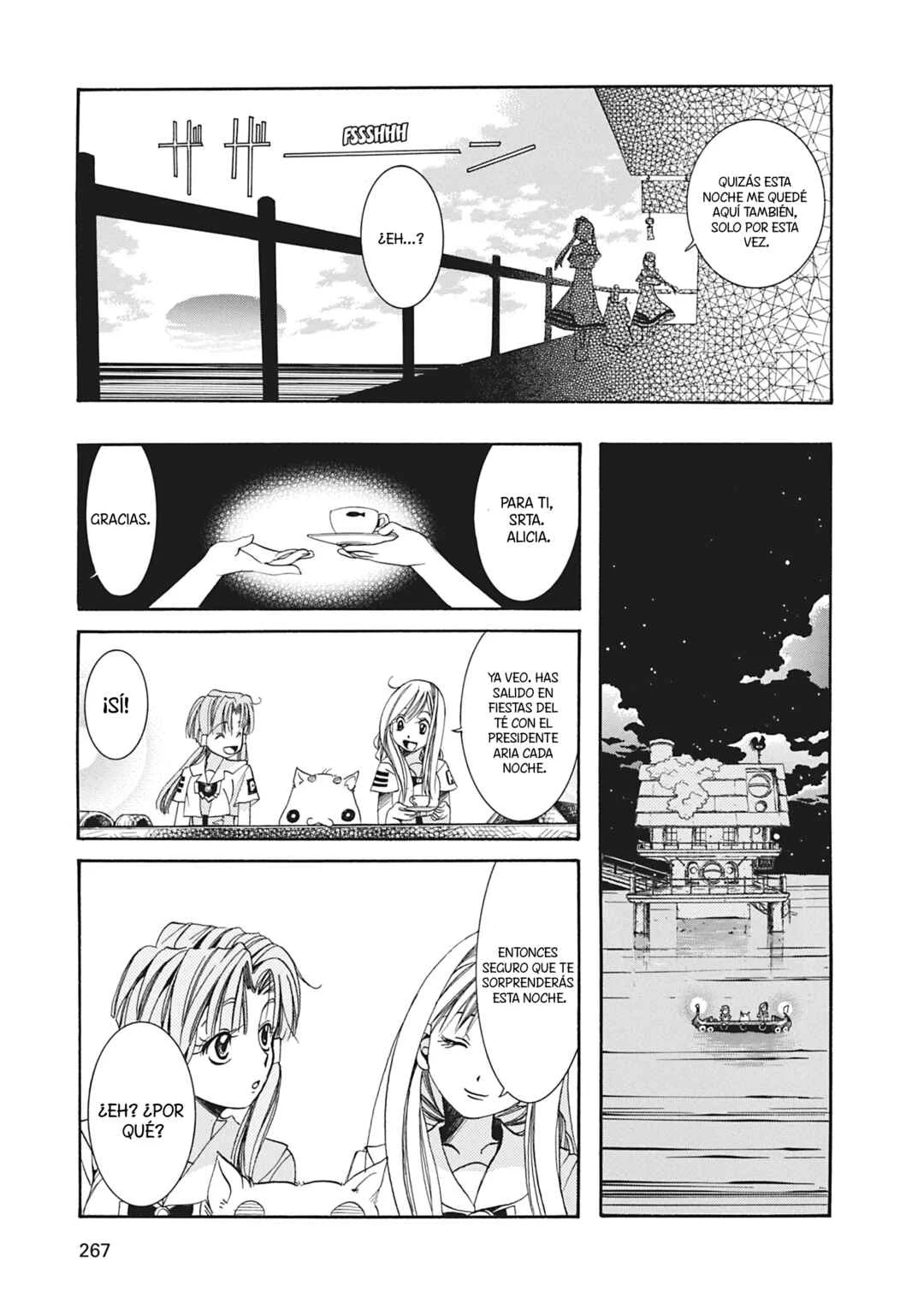 ARIA The MASTERPIECE Capítulo 8: Campanas de Luz Nocturna - Page 20