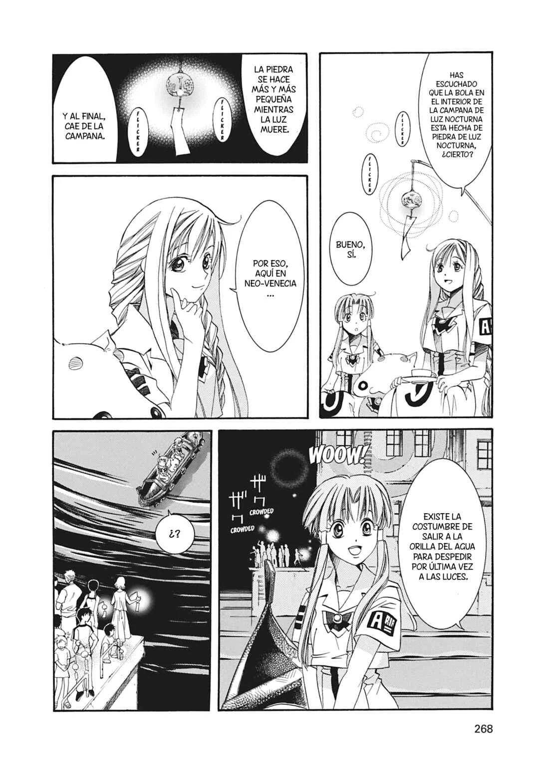 ARIA The MASTERPIECE Capítulo 8: Campanas de Luz Nocturna - Page 21
