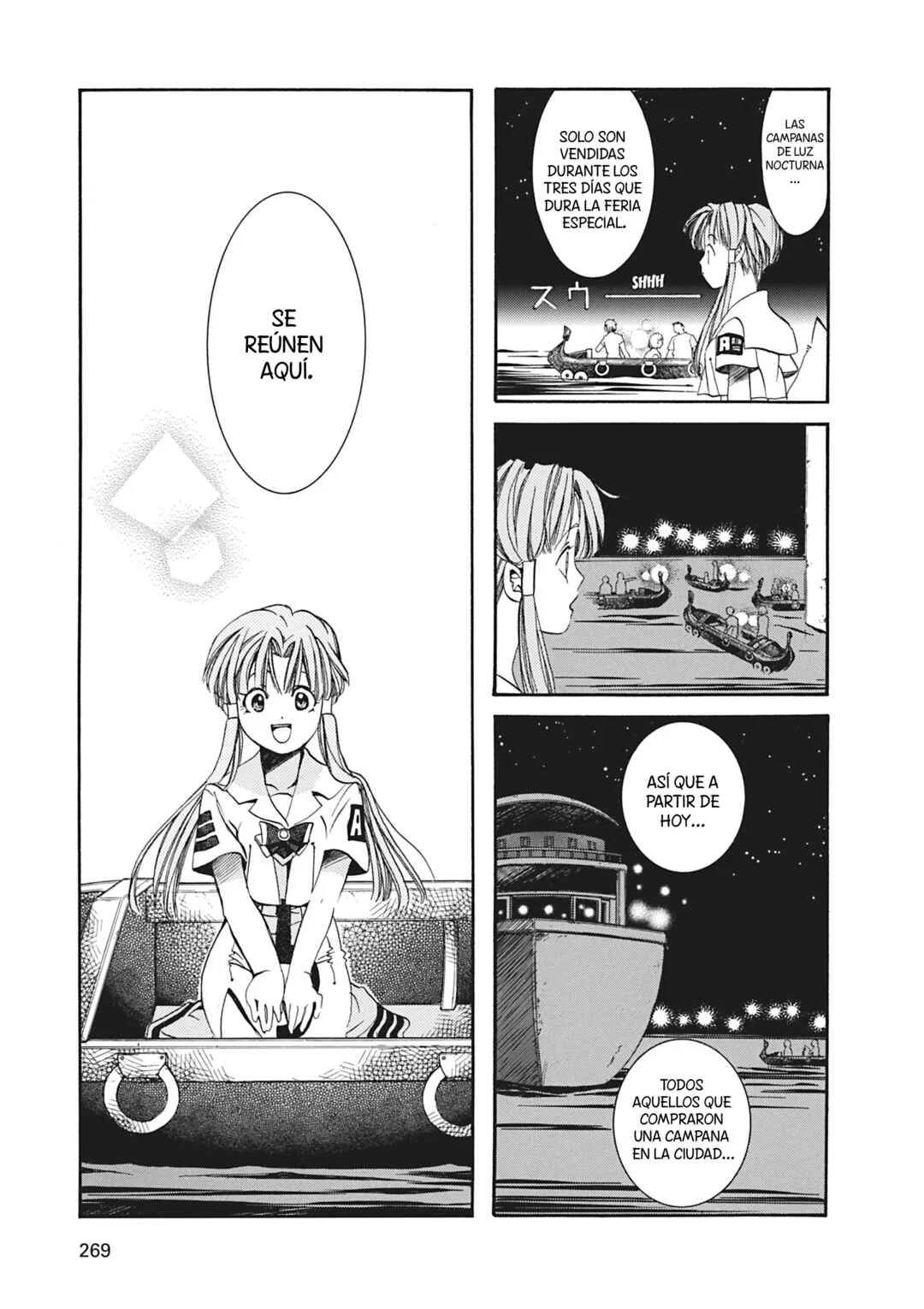ARIA The MASTERPIECE Capítulo 8: Campanas de Luz Nocturna - Page 22