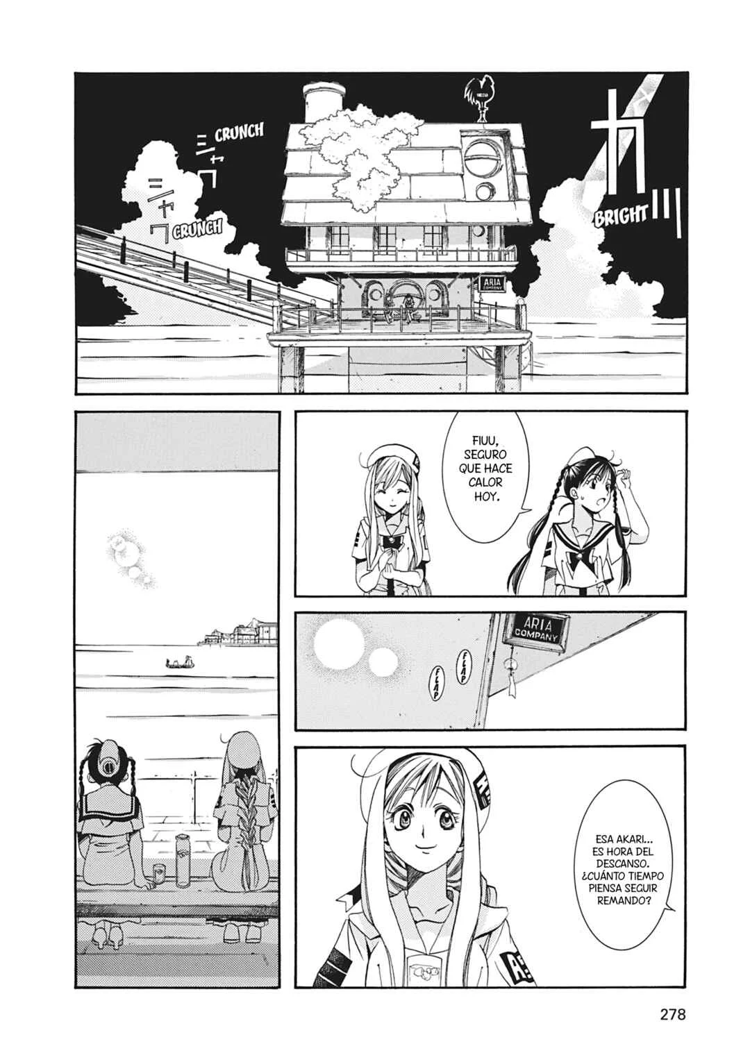 ARIA The MASTERPIECE Capítulo 8: Campanas de Luz Nocturna - Page 30