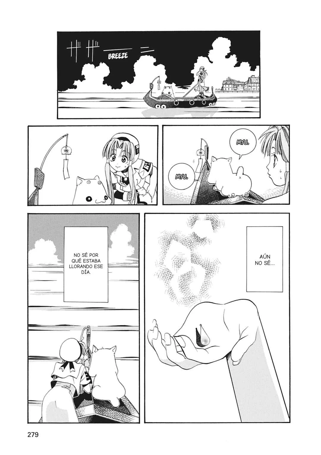 ARIA The MASTERPIECE Capítulo 8: Campanas de Luz Nocturna - Page 31