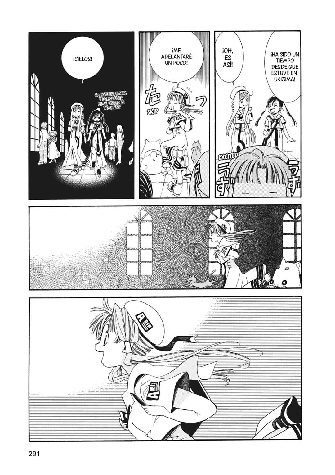 ARIA The MASTERPIECE Capítulo 9: Fuegos Artificiales - Page 8